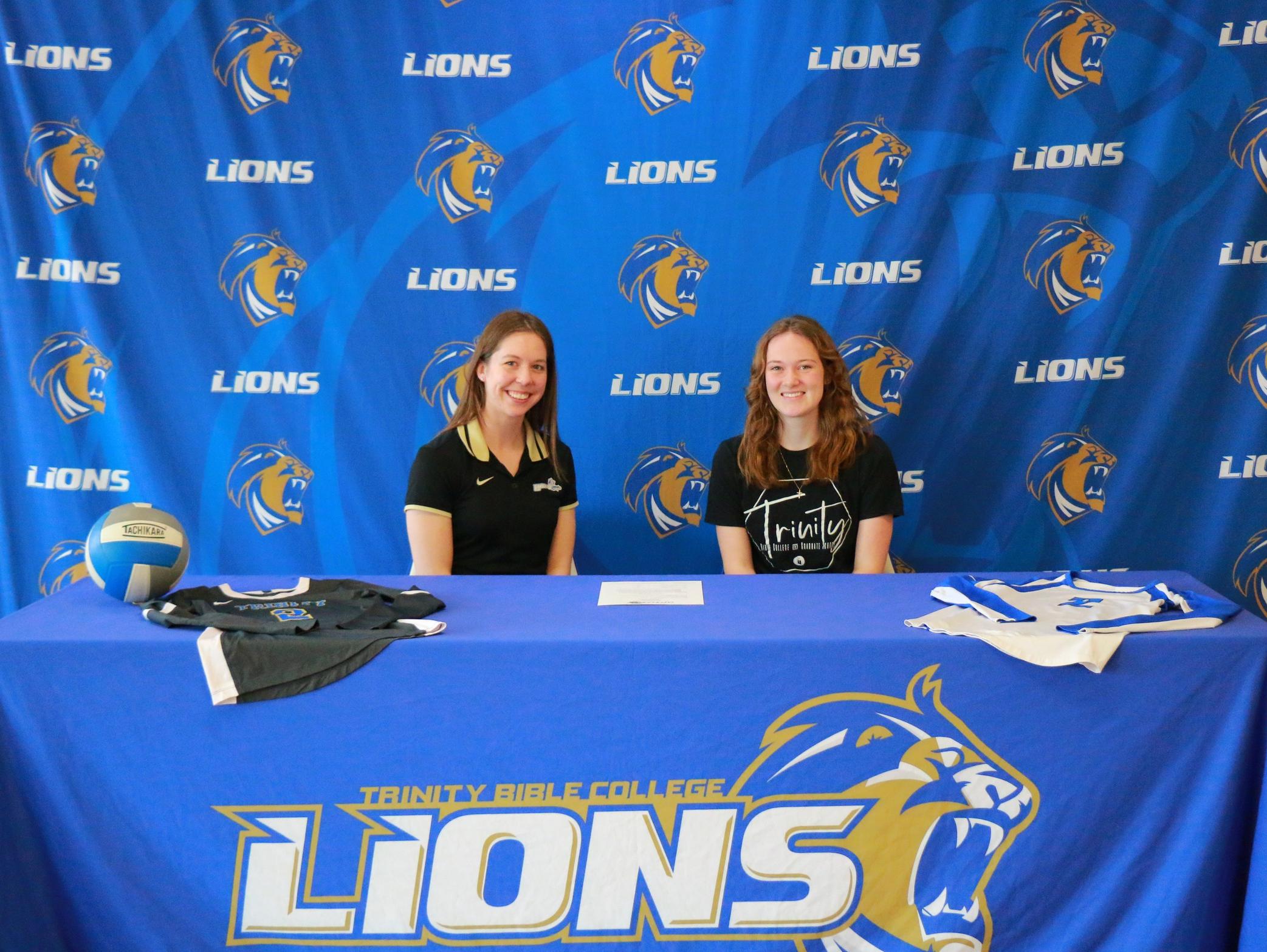 Lions Volleyball Sign Jocelyn Steffensen for the 2023-2024 Athletic Season