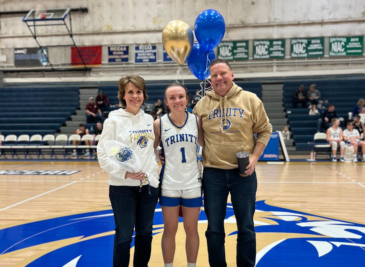 Double Victory and Heartfelt Celebrations: Trinity Bible College Shines on Parent Senior Night