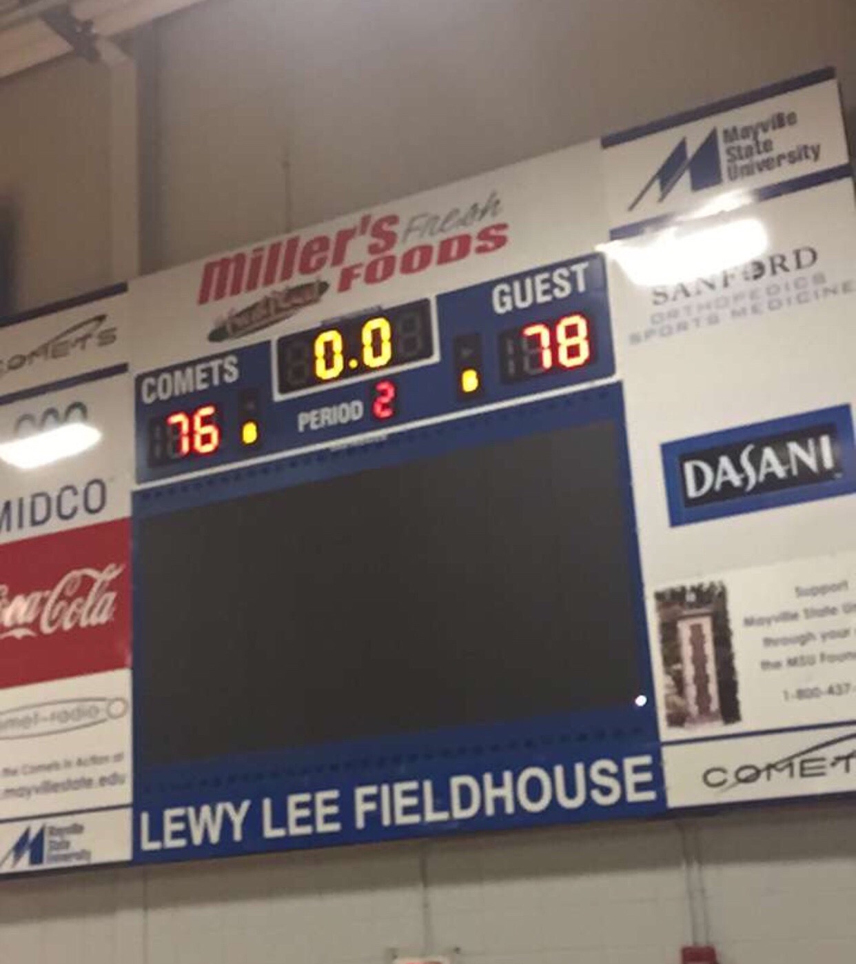 Lions MBB Gets Upset Win at Mayville State (NAIA DII)